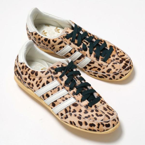 adidas Originals アディダスオリジナルス スニーカー JAPAN ジャパン KI6687 レディース ローカット レオパード ヘアーレザー 靴 MAGBEI/IVORY/AURIVY