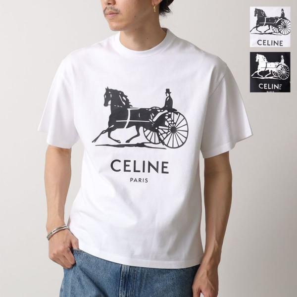 CELINE（セリーヌ） Tシャツ RX0LB1242.01OK RX0LB1242.38AW メンズ