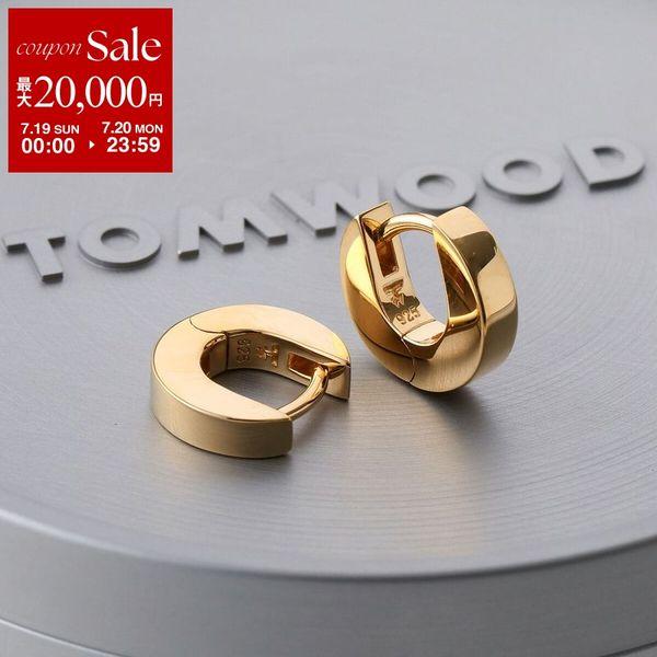 TOM WOOD（トムウッド） ピアス Beck Huggies Gold ベック ハギーズ
