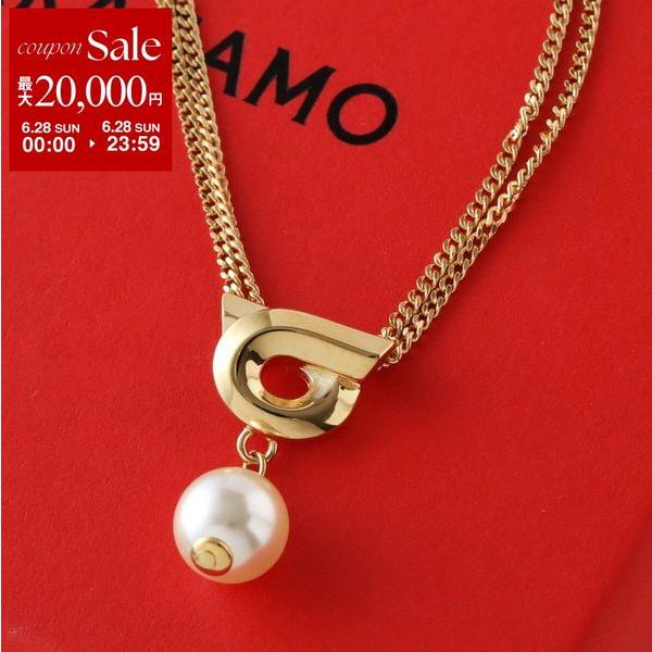 【mer--様専売】Salvatore Ferragamo ネックレス レディ FERRAGAMO（フェラガモ） ネックレス 760782 776607 レディース