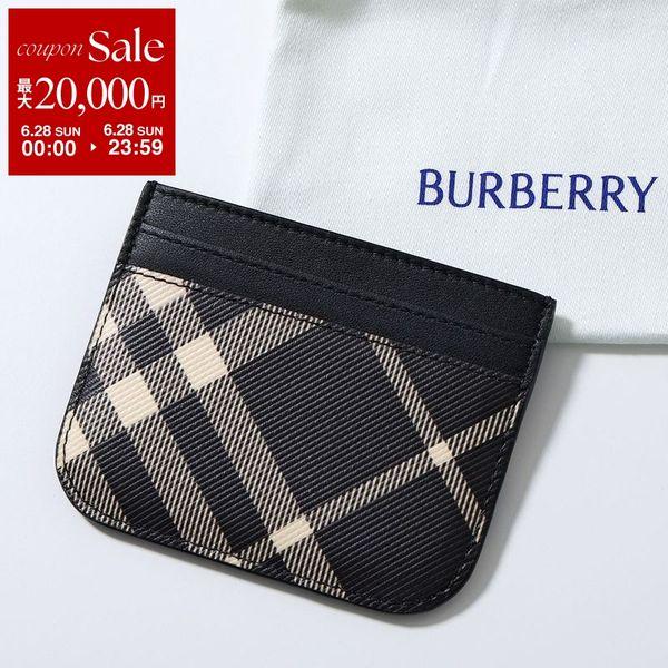 付属品付き【未使用品】BURBERRY BU1551/人気モデル 新品電池 美品 BURBERRY（バーバリー） カードケース LS SANDON BIN 8095129