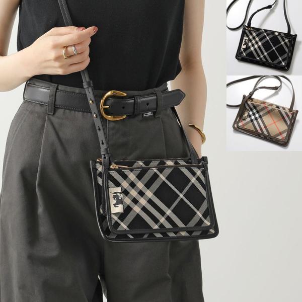 【古着女子 必見】Burberry ショルダー （オールドバーバリー）フルジョ BURBERRY（バーバリー） ショルダーバッグ LS CROSSBODY SLING CJ1