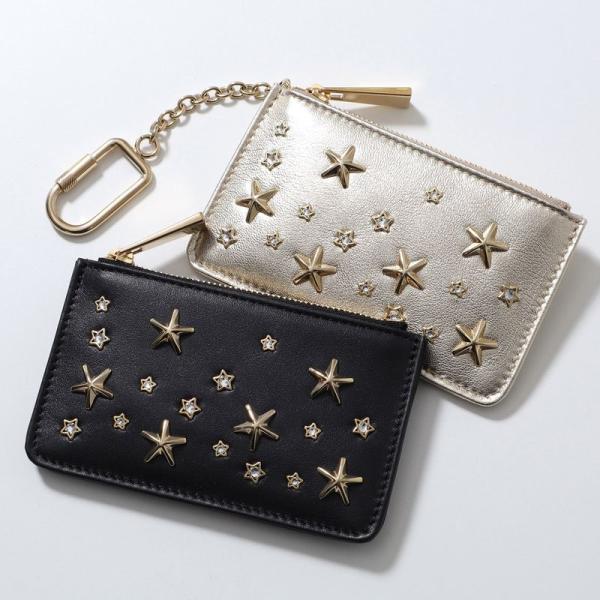 JIMMY CHOO（ジミーチュウ） コインケース NANCY U AUR CZN ナンシー