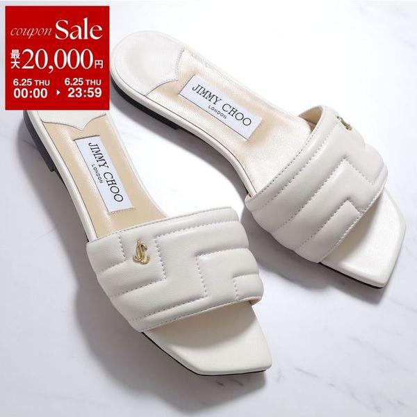 JIMMY CHOO（ジミーチュウ） サンダル THEMIS FLAT NBA レディース