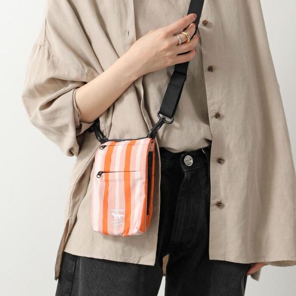 ろみお ⑧ポーチ、スマホポーチ MAISON KITSUNE（メゾン キツネ） × Topologie トポロジー コラボ