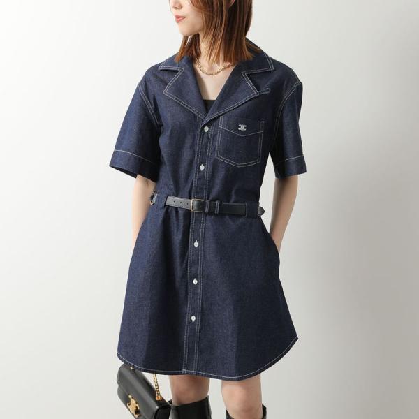 CELINE（セリーヌ） ワンピース RR0MB2N67.GGG3 レディース トリオンフ