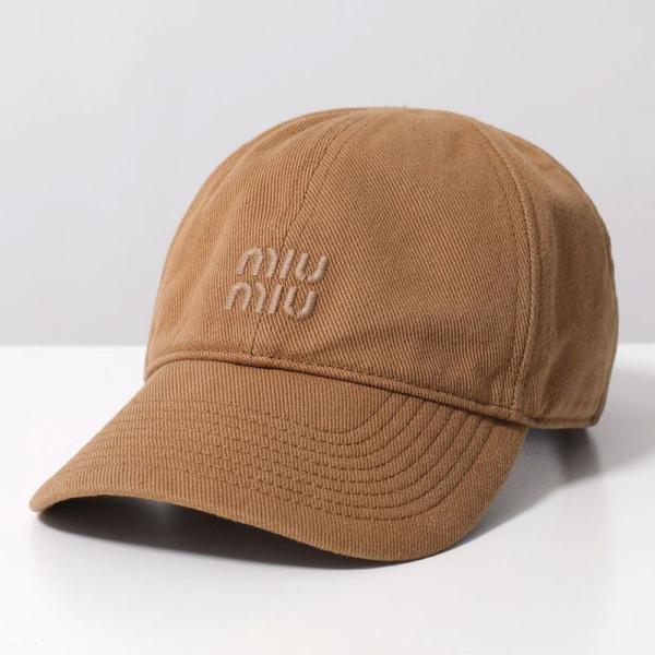 miu miu（ミュウミュウ） ベースボールキャップ 5HC370 2CR2