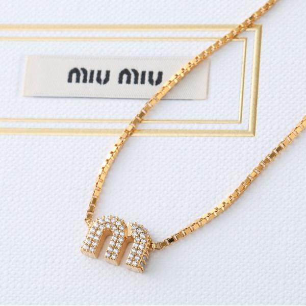 miu miu（ミュウミュウ） ネックレス 5IC305 2DNC レディース