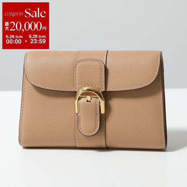 Delvaux デルヴォー キャメル ウォレット レザーポーチ DELVAUX（デルヴォー） 【訳あり】DELVAUX 二つ折り財布 Brillant