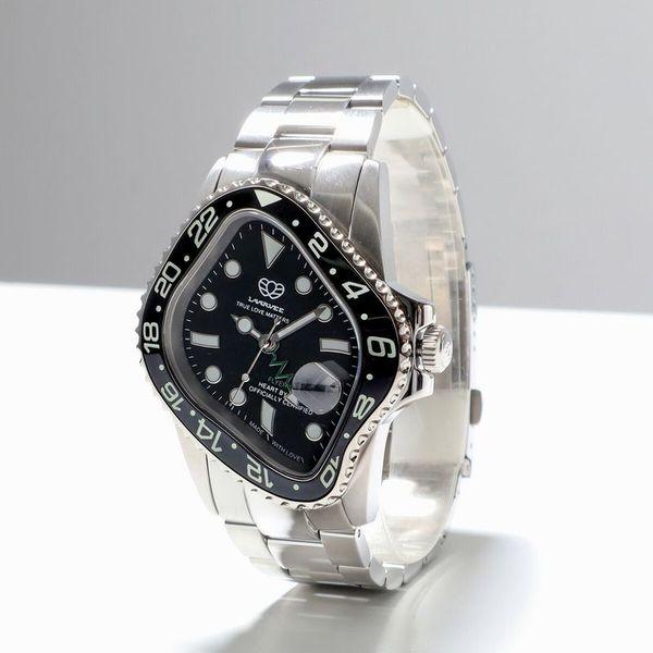 LAARVEE ラーヴィー 腕時計 PEA001GMT メンズ ウォッチ ステンレス