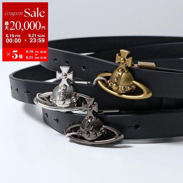 極美品♡Vivienne Westwood ナローベルト ブラウン オーブ Vivienne Westwood（ヴィヴィアンウエストウッド） ナローベルト SMALL