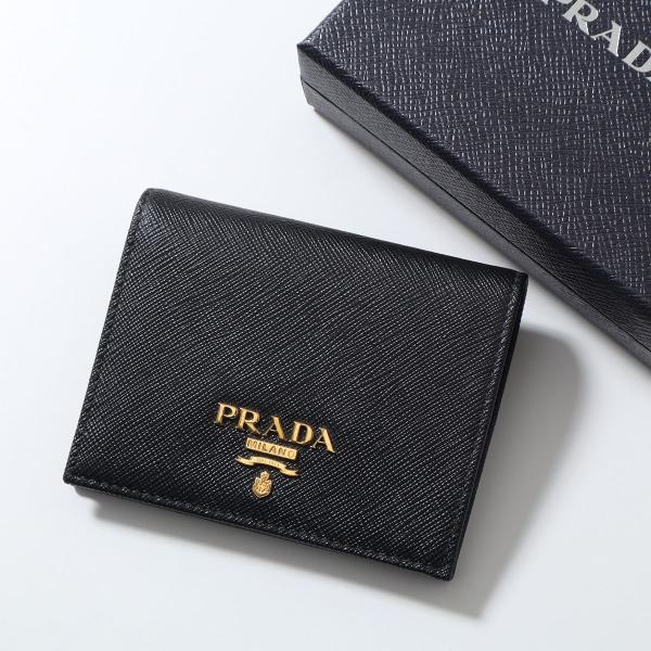 PRADA（プラダ） 二つ折り財布 1MV204 QWA レディース レザー