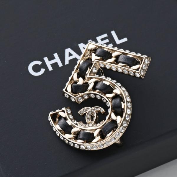 CHANEL（シャネル） ブローチ ABA170 B10370 レディース メタル レザー