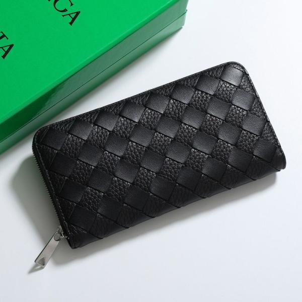 BOTTEGA VENETA イントレチャート３つ折り長財布　ユニセックス BOTTEGA VENETA（ボッテガ・ヴェネタ） ラウンドファスナー長財布