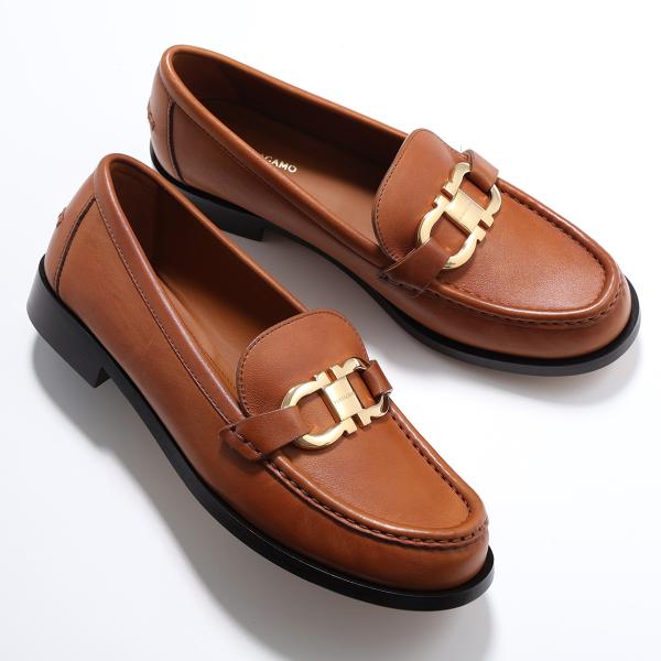 美品 FERRAGAMO MARYAN 2 ローファー ガンチーニ 7D 現行 FERRAGAMO（フェラガモ） ローファー MARYAN 2 マリアン 769756