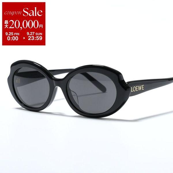 【LOEWE】サングラス ゴールドフレーム オーバル型 LOEWE（ロエベ） サングラス LW40147F レディース オーバル型 セル