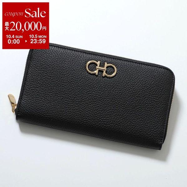 FERRAGAMO（フェラガモ） ラウンドファスナー長財布 220405 レディース