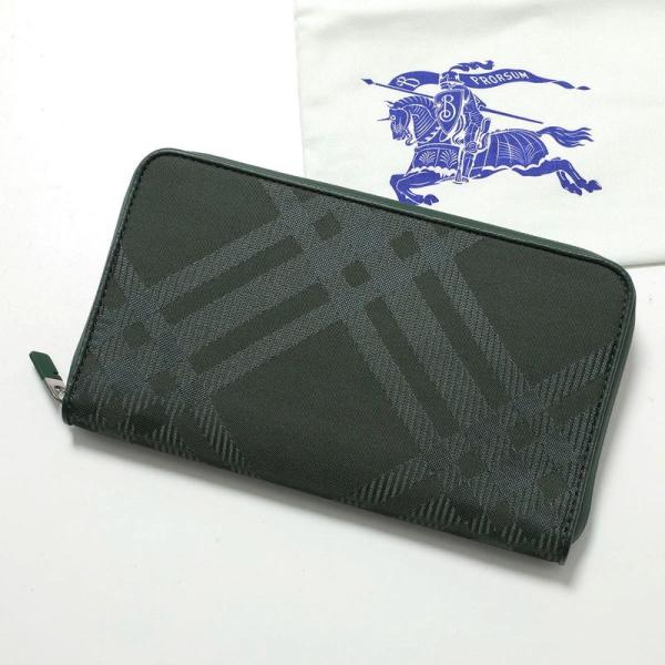 BURBERRY（バーバリー） ラウンドファスナー長財布 MS ZIP WALLET LG