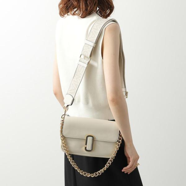 MARC JACOBS マークジェイコブス ショルダーバッグ THE J MARC SOFT SHOULDER BAG 2S4HSH090H02 レディース クラッチ ハンドバッグ 123/CLOUD-WHITE