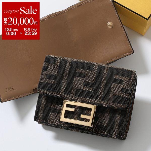 FENDI（フェンディ） 三つ折り財布 8M0395 A98P レディース ZUCCA