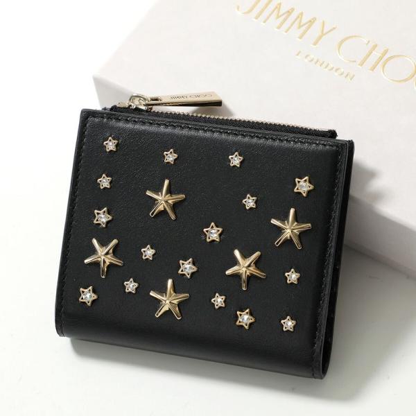 JIMMY CHOO（ジミーチュウ） 二つ折り財布 HANNI U CZN レディース