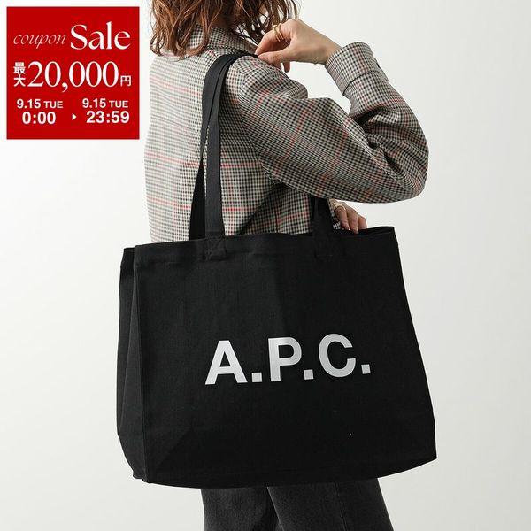 APC A.P.C. アーペーセー トートバッグ shopping diane ダイアン COZZS M61443 レディース メンズ ロゴ ショッピングバッグ 鞄 LZZ/NOIR
