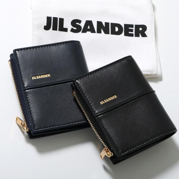 JIL SANDER 二つ折り財布 ブラック JIL SANDER（ジルサンダー） 二つ折り財布 J66UI0003 P9331 メンズ