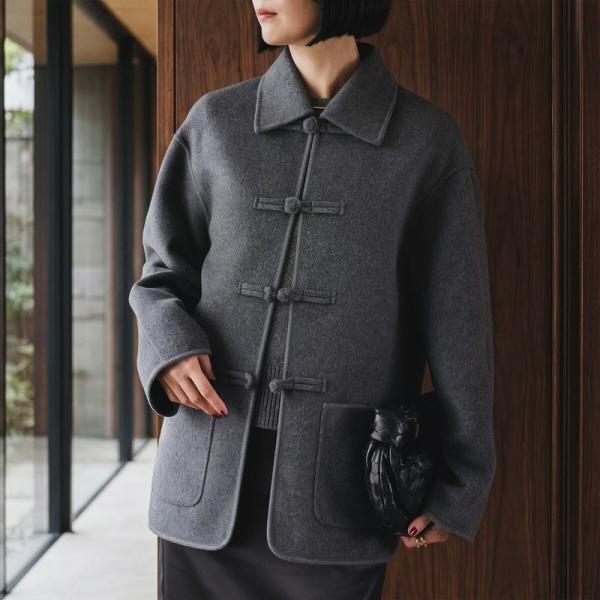 ROHE ローエ ダブルフェイスウールジャケット Double-faced wool