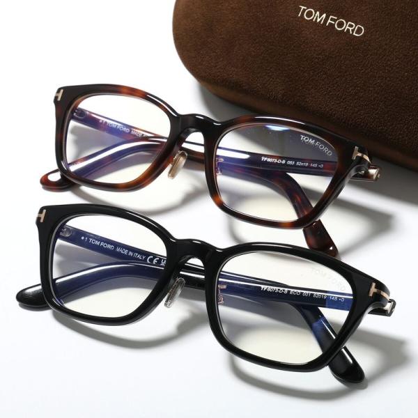 TOM FORD トムフォード メガネ TF6073-D-B FT6073-D-B メンズ ブルーライトカット アジアンフィット【日本企画】ウェリントン型 クリングスタイプ