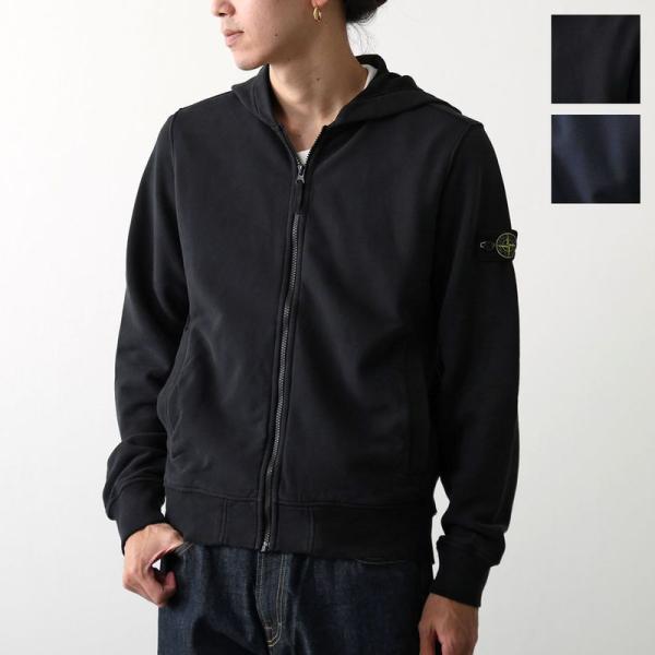 STONE ISLAND KIDS ストーンアイランド キッズ パーカー 6100006 S0A20 メンズ ボーイズ スウェット ジップアップ コットン フーディー