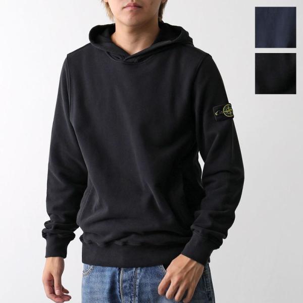 STONE ISLAND KIDS ストーンアイランド キッズ パーカー 6100003 S0A20 メンズ ボーイズ スウェット プルオーバー フーディー コットン ロゴパッチ