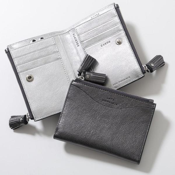 別注 極美品 アニヤハインドマーチ アイズ スモールダブルジップ 2つ折り財布 ANYA HINDMARCH（アニヤ・ハインドマーチ） 二つ折り財布 Small Double