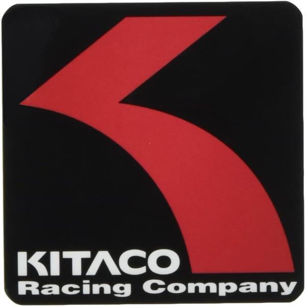 在庫あり KITACO キタコ 000-0001200 オリジナルステッカー(KITACO ロゴ) 四角タイプ(A) 60×60