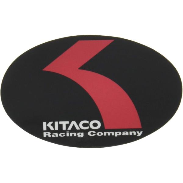 在庫あり KITACO キタコ 000-0001400 オリジナルステッカー(KITACO ロゴ) 楕円タイプ(A) 60×37