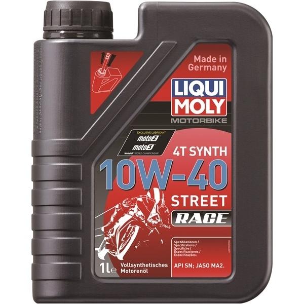 LIQUI MOLY リキモリ Motorbike 4T 10W-40 Street Race 1L (20753) : S