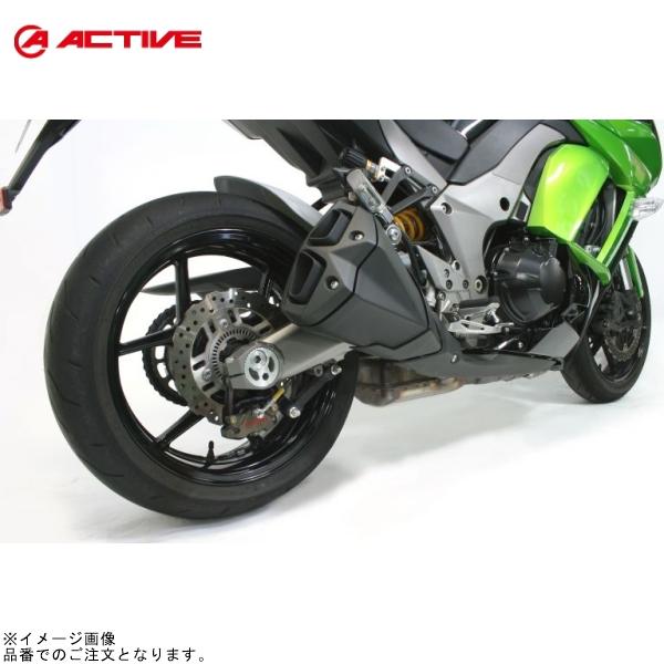 ACTIVE アクティブ 1477014BN リアキャリパーサポート ブラック (2POT