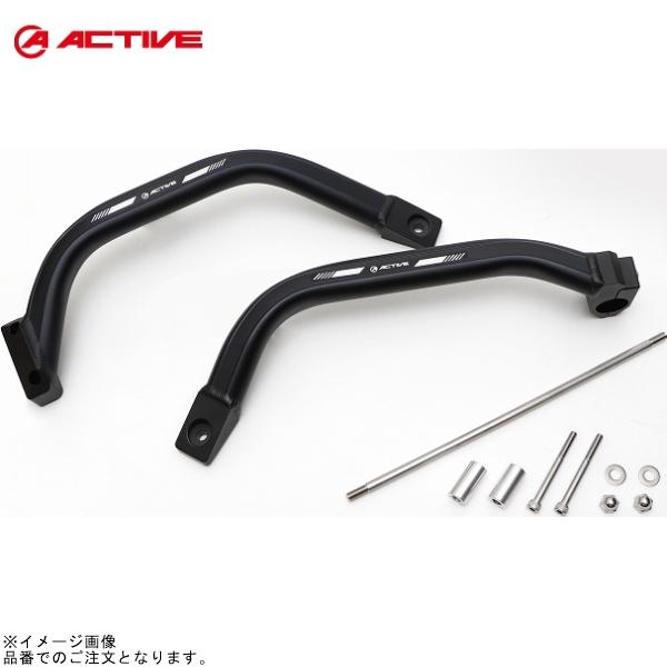 ACTIVE アクティブ 1117038B サブフレーム マットブラックアルマイト