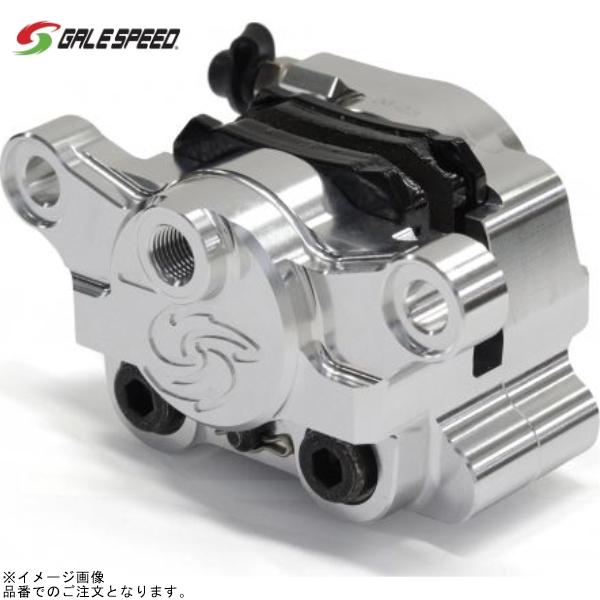 GALE SPEED ゲイルスピード GSBRCA34AFS ビレット リア2P アキシャルキャリパー φ34 シルバー