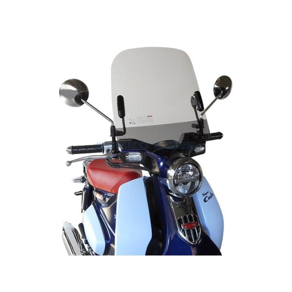 スーパーカブC125　ウィンドシールド　旭風防　C125-03 旭風防 在庫あり C125-03 ウインドシールド スーパーカブC125