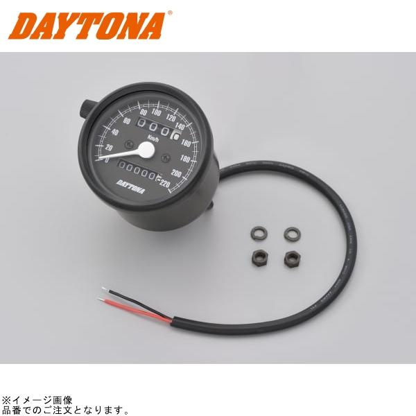 DAYTONA（デイトナ） 15623 機械式スピードメーター φ60 ホワイトLED