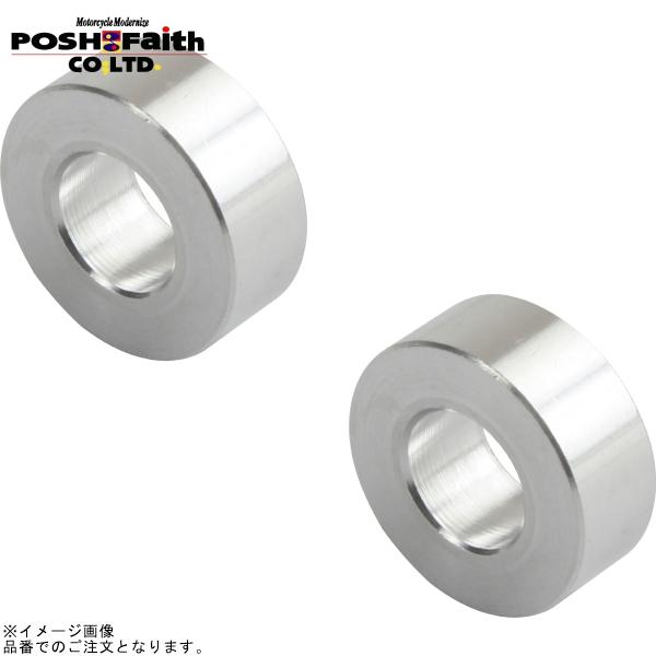 専用20枚 ポッシュフェイス M6 ユニバーサルアルミカラー ブラック t=15mm
