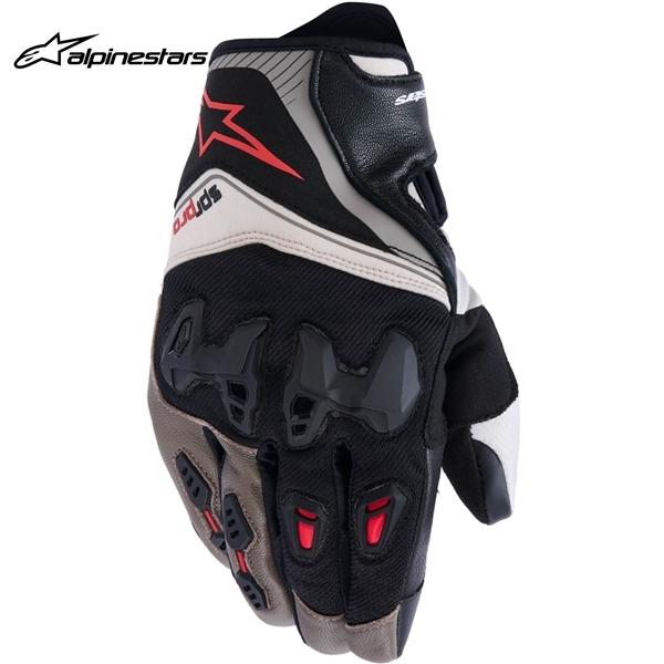 在庫あり alpinestars アルパインスターズ グローブ SP-R PRO GLOVE カラー:WALNUT MASTIC BLACK サイズ:M