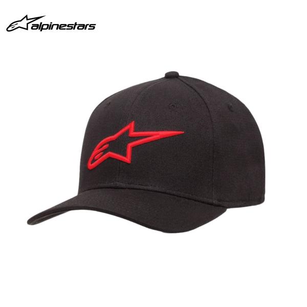 在庫あり alpinestars アルパインスターズ キャップ AGELESS CURVE HAT? カラー:BLACK/RED L-XL