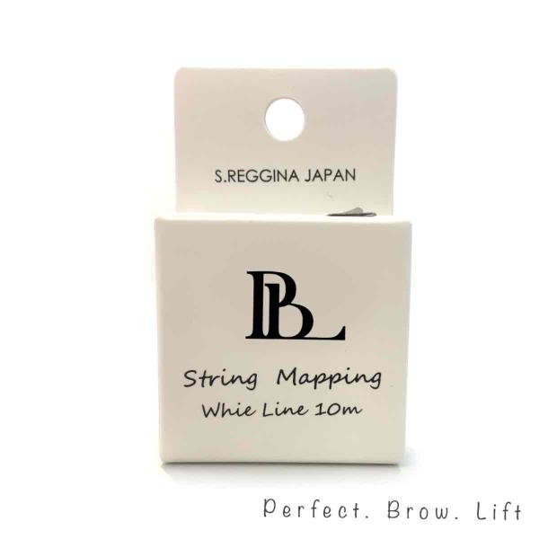 [商品名]PBL-ストリングマッピング[用途]まゆげのデザイン設計[色]ホワイト[長さ]10m[説明]眉毛の印象によってお顔の印象も変わります。アイブロウのWAX脱毛やブロウメイクを導入のサロン様・骨格に合わせたマッピングが可能。・骨格に合...