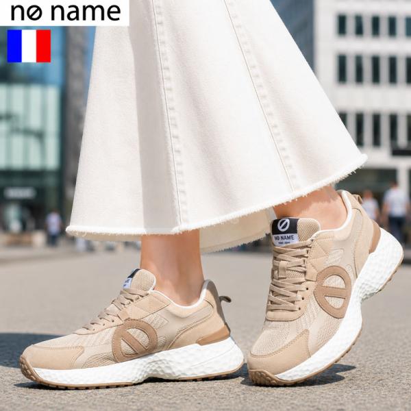 SALE セール  33%OFF ショップ袋おまけ付 no name ノーネーム  NEW メッシュ 厚底ダッドスニーカー CARTER  正規品 返品不可