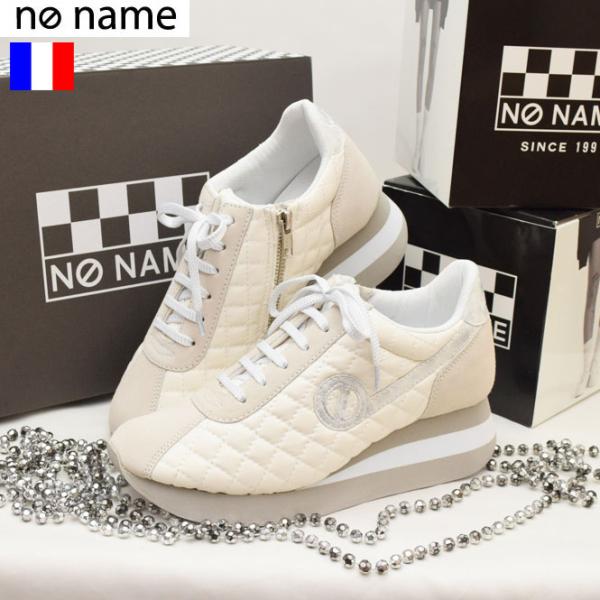 未使用級 NO NAME ノーネーム キルティング 37 スニーカー ブラック fit=scale-down,w=1200