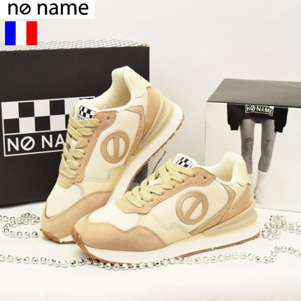 NO NAME ノーネーム PARKO スウェードメッシュスニーカー 23cm NO NAME ノーネーム スニーカー PARKO JOGGER SUEDE MESH REFLET