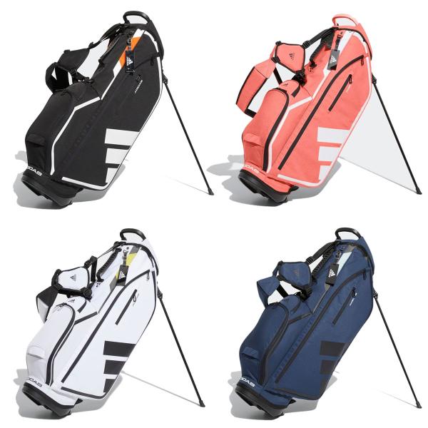 adidas ゴルフバッグ　キャディバッグ　軽量 DG711 HG5752 アディダス(adidas) スタンドキャディバッグ 軽量 スリーバー スタンド