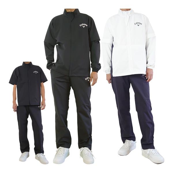 キャロウェイ ゴルフ レインウェア上下セット（ブルゾン パンツ） 2w