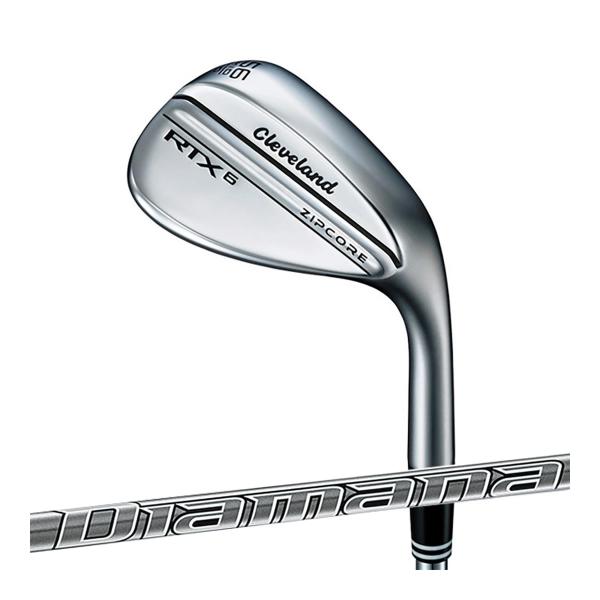 Cleveland RTX 6 ウェッジ　48°クリーブランド RTX クリーブランド 6 ZIPCORE ツアーサテン ウェッジ Diamana ZX-II